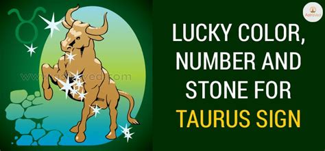 Taurus Characteristics: Lucky Day, Colour, Number  .